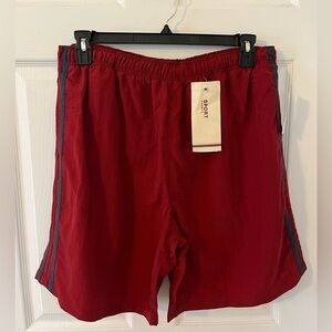 GAP Red Mesh Athletic Shorts